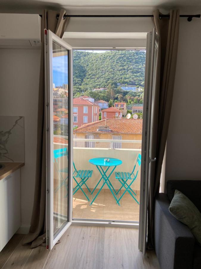 Ajaccio Magnifique T2 Neuf 40M2 Avec Balcon Au Trottel 4 Couchages Wifi Clim Parking Plage A Pieds 100M Екстер'єр фото